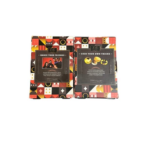 NWB FAO Schwartz Magic Light from Anywhere & Dynamic Coins Kit Toy Illusion - Picture 5 of 5